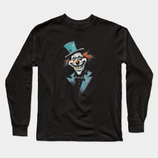 Creepy Clown Long Sleeve T-Shirt